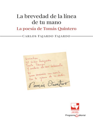 cover image of La brevedad de la línea de tu mano
